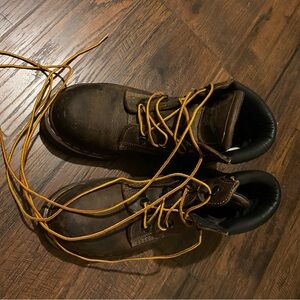 Doc Marten steel toe boots
